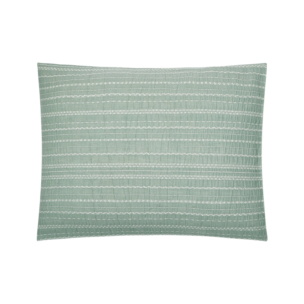 Crafted Woven 3-Piece Comforter Set, Green River, Full Queen, All Ages - Image 6